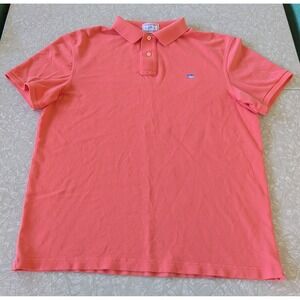 Southern Tide XL 42 Coral Short Sleeve Polo Tailored Fit